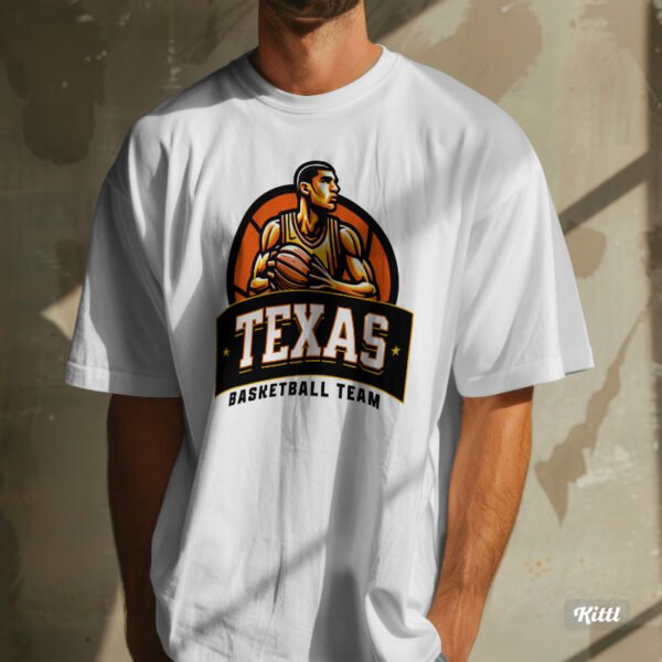 Texas Basketball T-shirt - Image 2