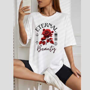 Eternal Beauty Rose Tee