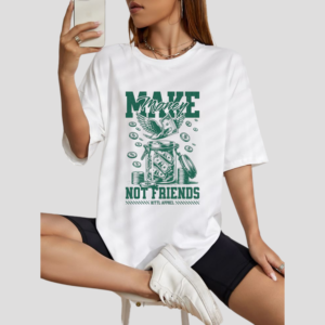 Make Money Not Friends Oversized T-Shirt