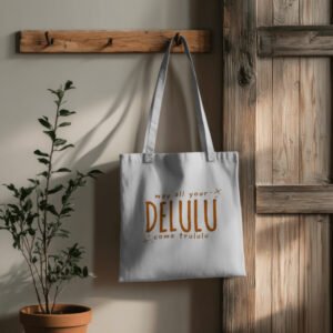Delulu TruLulu Canvas Tote Bag