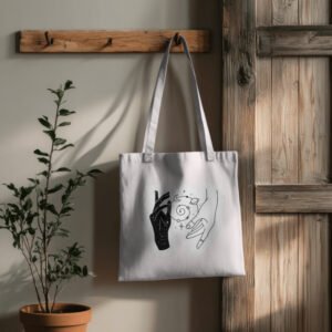 Mystic Dual-Hand Canvas Tote Bag